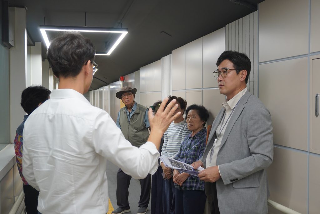 월계지하차도 현장점검 사진